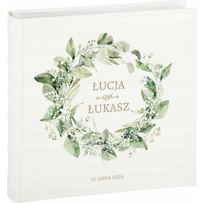 Fotoalbum zasouvací z ekokůže na 600 fotografií 10x15 cm, bílý – Zboží Živě