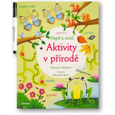 Napiš a smaž Aktivity v přírodě - Kirsteen Robson – Hledejceny.cz