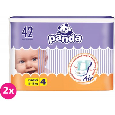 PANDA 2 x BELLA Maxi 8-18 kg 42 ks – Zboží Mobilmania