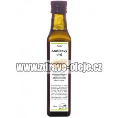 SOLIO Arašídový olej panenský 0,25 l
