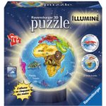 Ravensburger 3D puzzleball svítící Globus 72 ks – Zbozi.Blesk.cz