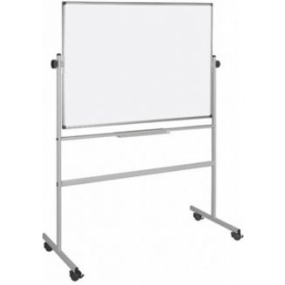 Q-Connect Mobilní tabule oboustranná - 120 x 90 cm, emailová, – Zboží Mobilmania