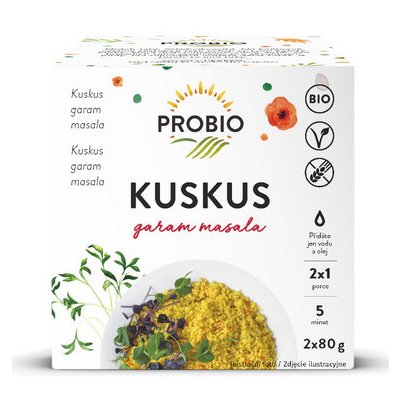 Probio Kuskus Garam Masala 2 x 80 g – Hledejceny.cz