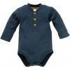 Kojenecké body Pinokio Secret Forest Polo Body s dlouhým rukávem Navy Blue