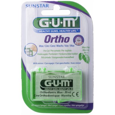 Gum Orthodontic wax vosk mentolový – Zboží Dáma