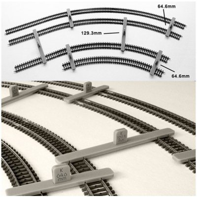 Märklin Proses držáky pro výrobu paralelní tratě K-Gleis PPT-HO-MK – Hledejceny.cz