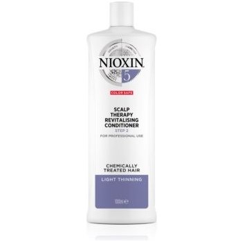 Nioxin System 5 lehký kondicionér pro mírné řídnutí normálních až silných přírodních i chemicky ošetřených vlasů Scalp Revitaliser Conditioner Medium to Coarse Hair Normal to Thin-Looking 1000 ml