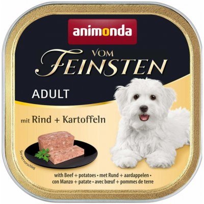 Animonda Vom Feinsten Adult Dog hovězí a brambory 150 g – Hledejceny.cz