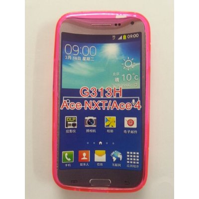 Pouzdro ForCell Lux S Samsung Galaxy Ace 4/G313H růžové