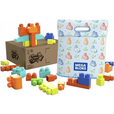 MEGA BLOKS VELKÁ EKO TAŠKA 60ks – Hledejceny.cz
