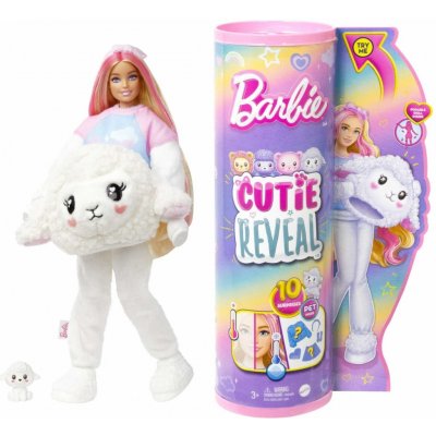 Barbie Cutie Reveal Pastelová edice Ovečka – Zboží Mobilmania