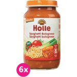 HOLLE Bio Boloňské špagety masozeleninový příkrm 6 x 220 g – Sleviste.cz