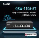 QNAP QSW-1105-5T – Zbozi.Blesk.cz