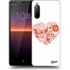 Pouzdro a kryt na mobilní telefon Sony Pouzdro Picasee silikonové Sony Xperia 10 II - Big heart černé