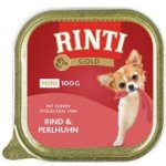 Rinti Dog Gold Mini hovězí a perlička 100 g – Zboží Mobilmania