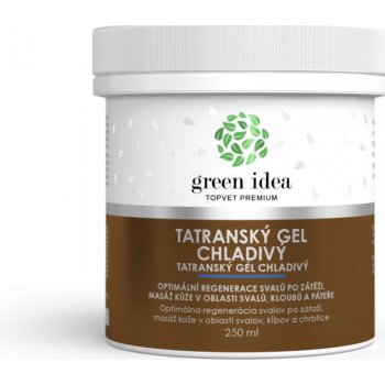 Topvet Tatranský bylinný gel chladivý 250 ml