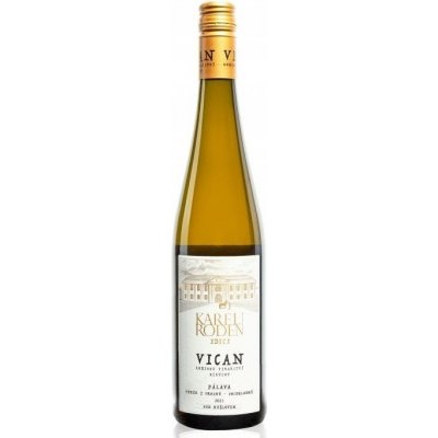 Vican Pálava Edice Karel Roden Výběr z hroznů 13% 0,75 l (holá láhev) – Hledejceny.cz