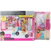 Výbavička pro panenky Barbie Šatník snů s panenkou GBK10