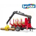 Bruder 2252 Přepravník na dřevo s nakladačem – Zboží Dáma