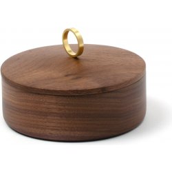 Dvoro luxusní šperkovnice Azahar Secret S Ring Walnut