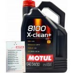 Motul 8100 X-clean+ 5W-30 5 l | Zboží Auto