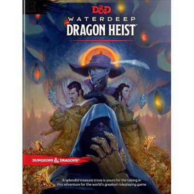 D&D Waterdeep Dragon Heist Book – Zboží Mobilmania