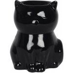 Eden aroma lampa keramická Kočka černá – Zboží Dáma