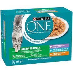 Purina One Indoor kuře 12 x 85 g