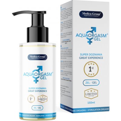 Medica-Group Aqua Orgasm Gel Gel stimulační 150 ml – Zboží Mobilmania