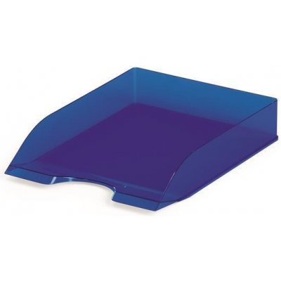 Durable Basic plastový odkladač transparentní modrý