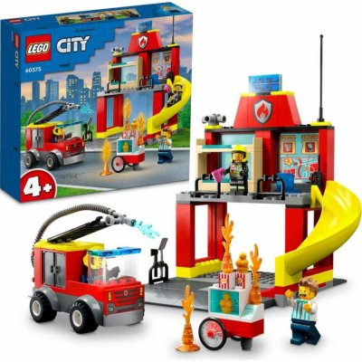 LEGO® City 60375 Hasičská stanice a auto hasičů – Sleviste.cz