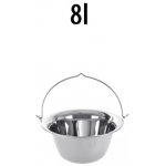 Lux LK-8 Nerezový kotlík na guláš Klasik 8l – Sleviste.cz