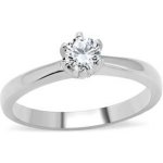 Šperky4U ocelový prsten se zirkonem AL 0055 – Zboží Dáma