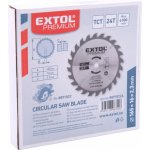 EXTOL PREMIUM kotouč pilový s SK plátky 165x1,4x16mm 24T – Hledejceny.cz