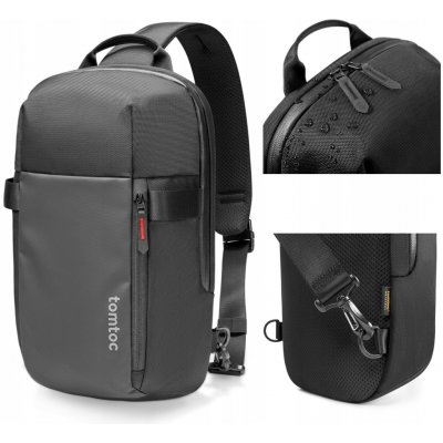 Tomtoc Laptop Sling Bag (T24M1D1) - s Multi Pockets, 9l, 14″ - Black – Zboží Mobilmania