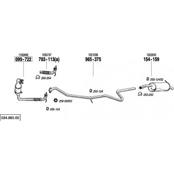 Bosal BS 965-375