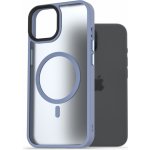 Pouzdro AlzaGuard Matte Case Compatible with MagSafe iPhone 15 Pro světle modré – Zboží Mobilmania