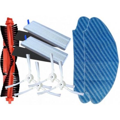 NipponCEC Tefal RG 8227 WH X plorer S45 kartáče a filtry a mopovací textilie 9 ks – Sleviste.cz