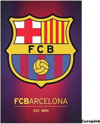 Plakát FC Barcelona: Znak (61 x 91,5 cm) [SP0850] CurePink od 139 Kč -  Heureka.cz
