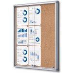 Jansen Display interiérová vitrína 9 x A4 – Zboží Živě