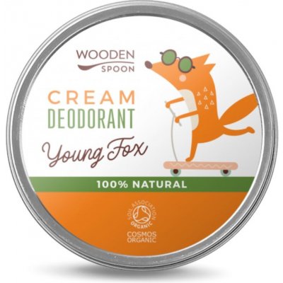 WoodenSpoon Young fox přírodní krémový deodorant 60 ml