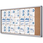 Jansen Display interiérová vitrína 24 x A4 – Zboží Živě