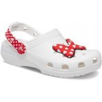 Crocs CLASSIC Disney MINNIE MOUSE dětské pantofle bílá – Zboží Dáma