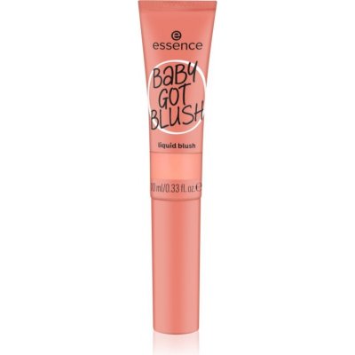 Essence Baby Got Blush Liquid Blush Tvářenka 40 Coral Crush 10 ml – Zboží Mobilmania