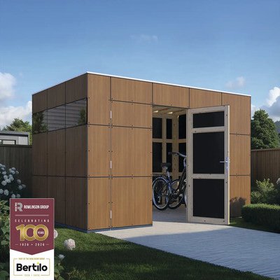 Bertilo Trespa HPL Design 2 345 x 236 cm ořech – Zboží Dáma