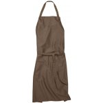 Workwear Verona 90 Dlouhá zástěra s laclem 00131-01 Taupe – Hledejceny.cz