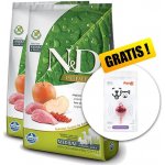 N&D Prime Grain Free Adult Medium/Maxi Boar & Apple 2 x 12 kg – Hledejceny.cz