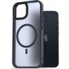 Pouzdro a kryt na mobilní telefon Apple Pouzdro AlzaGuard Matte Case Compatible with MagSafe iPhone 13 tmavě modré