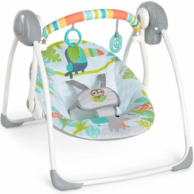 BRIGHT STARTS Houpačka s melodií Rainforest Vibes™ 0m+ do 9 kg – Zbozi.Blesk.cz