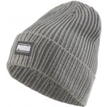 Puma čepice RIBBED Classic CUFF beanie 024038-03 gray – Zboží Mobilmania